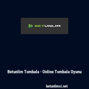 Betunlim Tombala - Online Tombala Oyunu